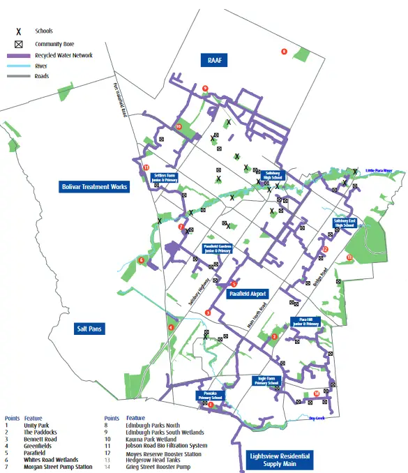 Salisbury Water network 